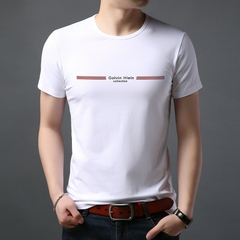 Imagem do Camiseta masculina 95% algodão manga curta