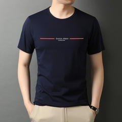 Camiseta masculina 95% algodão manga curta - loja online