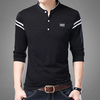Camiseta masculina Slim Gola Mandarin - comprar online