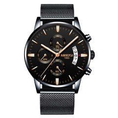 Relógio masculino NIBOSI Luxury novo modelo - comprar online