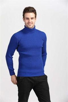 suéter masculino gola alta slim fit - Mayortstore | Roupas, Relógios e acessórios 