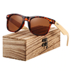Óculos de sol unissex armação em madeira  proteção UV 400 - comprar online
