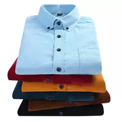 Camisa masculina casual veludo MS® 01590