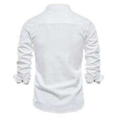 Camisa masculina Aipson casual algodão