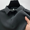 Camisa polo manga curta tecido tridimensional - comprar online