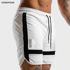 Shorts masculino fitness em malha anti-transpirante - comprar online