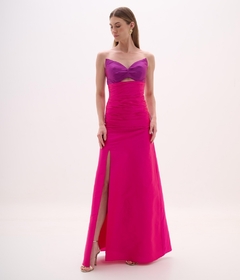 LOCAÇÃO Vestido pink plus pink e uva - comprar online