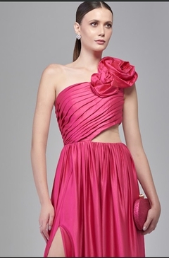 LOCAÇÃO Vestido Manuela Pink - comprar online