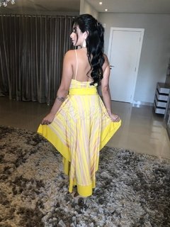 Vestido Midi Amarelo - loja online