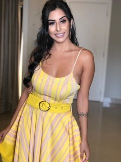 Vestido Midi Amarelo - Brilliê