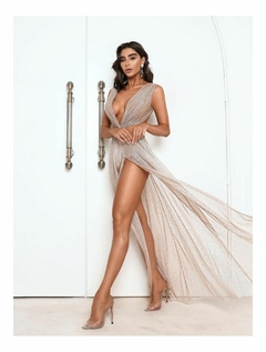 Vestido Alia nude - Brilliê