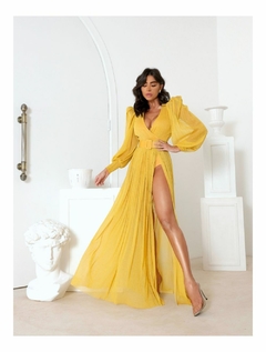 Vestido Sabrina Amarelo - comprar online