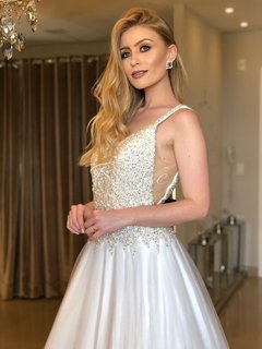 LOCAÇÃO Vestido Princesa Branco - comprar online