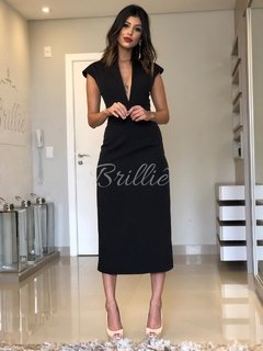 Vestido Midi Preto na internet