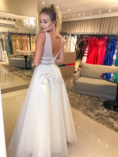 LOCAÇÃO Vestido Branco Princesa - Brilliê