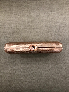 LOCAÇÃO Clutch Rosé Gold - comprar online