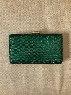 LOCAÇÃO Clutch Verde Cristais - Brilliê