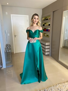 LOCAÇÃO Vestido Princesa Esmeralda