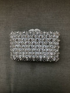 LOCAÇÃO Clutch Prata Grande