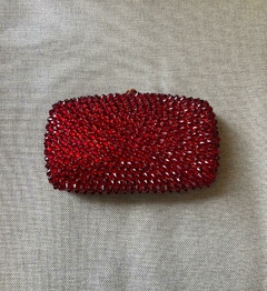 LOCAÇÃO Clutch Vermelha Pedrarias