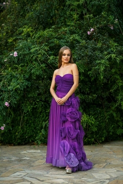 LOCAÇÃO Vestido Roxo - Brilliê