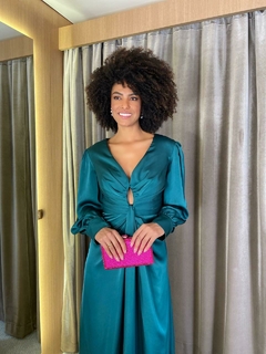 LOCAÇÃO Vestido Verde musgo - comprar online