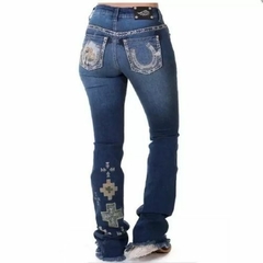 Calça Jeans Feminina Zenz Western Nairobi ZW0319019- 50 - comprar online