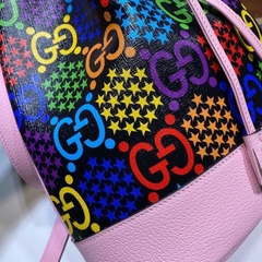 BOLSA SACO BUCKET PSYCHEDELIC ROSA - loja online