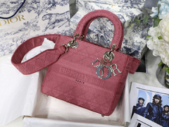 BOLSA D1OR LAYD D-LITE MÉDIA ROSA MALVA