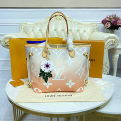 BOLSA TOTE NEVERFULL MM CHARM DE FLOR