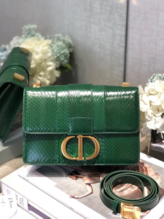 BOLSA D1OR 30 MONTAIGNE VERDE COURO ESPECIAL - comprar online