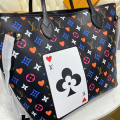 BOLSA NEVERFULL MM GAME ON NOIR CANVAS MONOGRAM - Réplicas de Bolsas Grifes Famosas