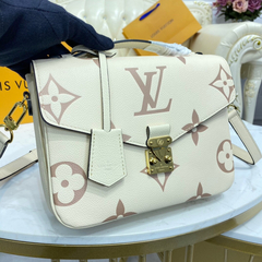 LANÇAMENTO Bolsa LV Metis White - Linha Italiana - loja online