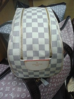 NECESSAIRE FRASQUEIRA DAMIER AZUR LINHA ITALIANA - comprar online