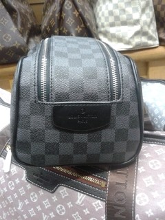 NECESSAIRE FRASQUEIRA DAMIER EBENE BLACK LINHA ITALIANA - comprar online