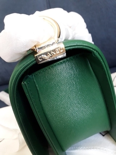 Bolsa Le Boy Green Caviar Golda - ITALIANA na internet