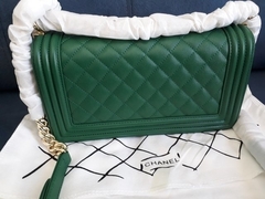 Bolsa Le Boy Green Caviar Golda - ITALIANA - comprar online