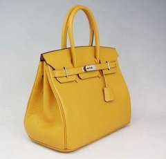 Bolsa HERMÈS Birkin 35cm - Amarela - Linha Premium