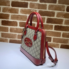 BOLSA HORSEBIT 1955 GG SUPREME SMALL VERMELHA - comprar online