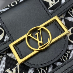 BOLSA DAUPHINE MM 1854 MONOGRAM CINZA - loja online