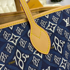 BOLSA NEVERFULL MM MAISON SINCE 1854 AZUL