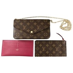 BOLSA CLUTCH POCHETTE FELICIE MONOGRAM - PREMIUM na internet