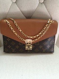 BOLSA PALLAS CHAIN AURORE CANVAS MONOGRAM