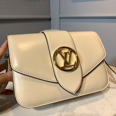 BOLSA LV PONT 9 CREME - comprar online