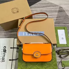 BOLSA GUCCI PETITE GG PEQUENA “LARANJA”