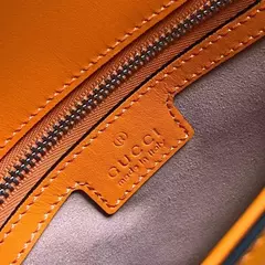 BOLSA GUCCI PETITE GG PEQUENA “LARANJA” na internet