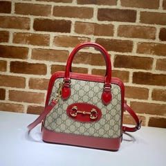 BOLSA HORSEBIT 1955 GG SUPREME SMALL VERMELHA