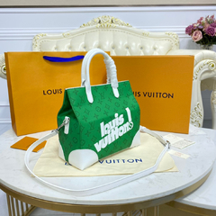 Bolsa LV Carry It Monogram Canvas Coleção Primavera / Verão 2021 VERDE - comprar online