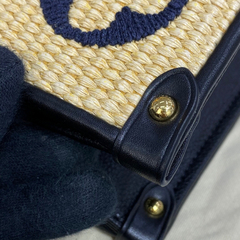 BOLSA ONTHEGO MM MONOGRAM RAFFIA VIAGEM OU PRAIA - comprar online