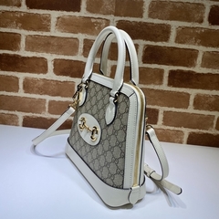 BOLSA HORSEBIT 1955 GG SUPREME SMALL BRANCO na internet